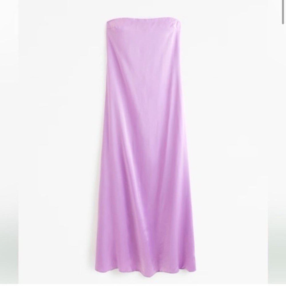 Abercrombie Strapless Trapeze Gown